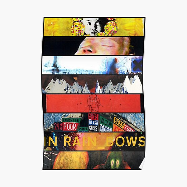 Radio Poster RB1910 product Offical radiohead Merch