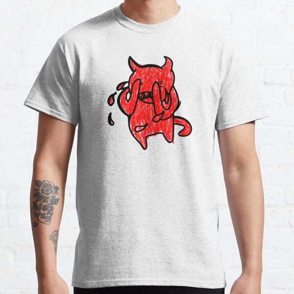 Crying Devil Classic T-Shirt RB1910 product Offical radiohead Merch