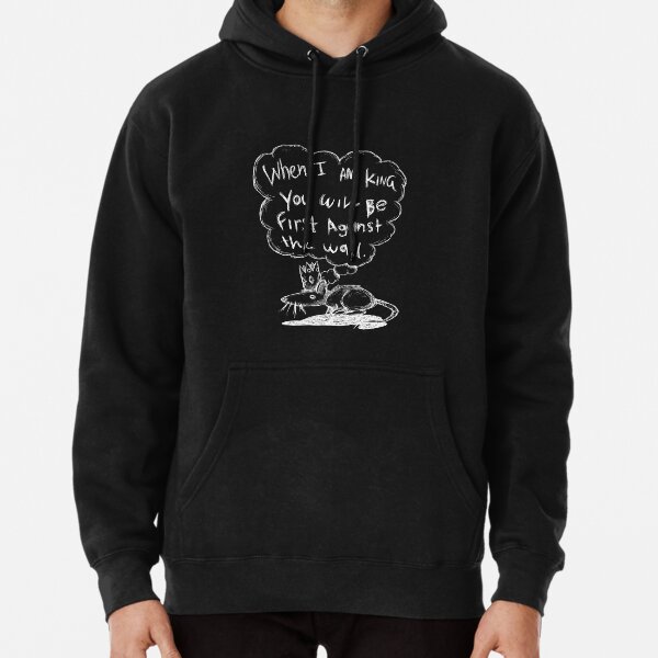 Paranoid Android - Radiohead Illustrated lyrics - Inverted. Pullover Hoodie RB1910 product Offical radiohead Merch