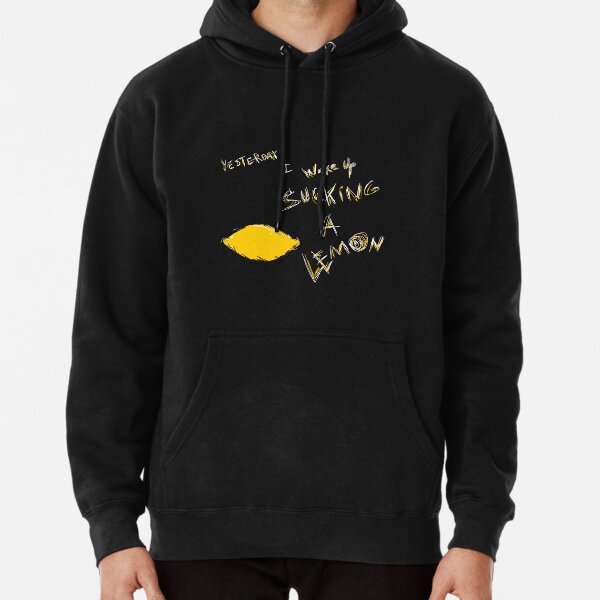 thom sucking a lemon Pullover Hoodie RB1910 product Offical radiohead Merch