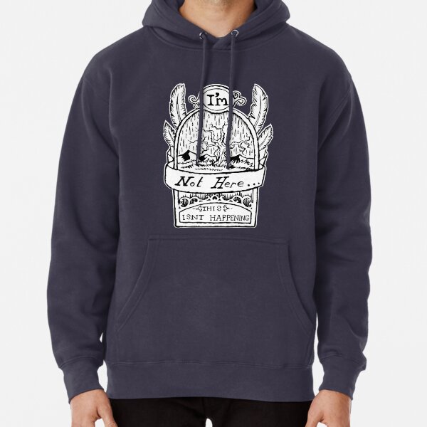 I'm Not Here, This is'nt Happening. Pullover Hoodie RB1910 product Offical radiohead Merch