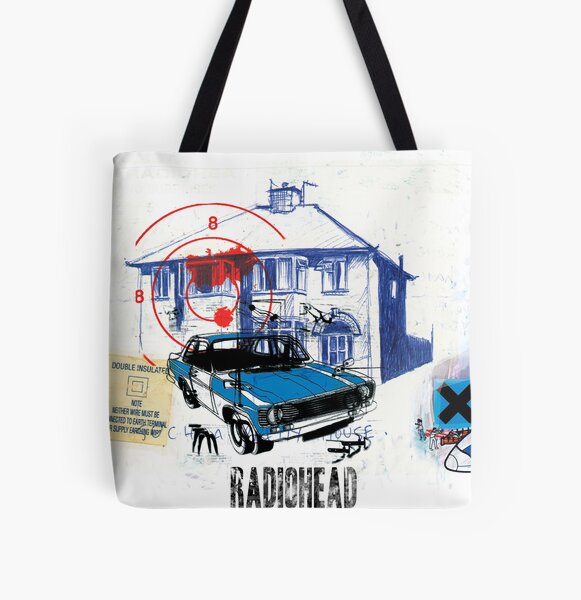 critical and chart success All Over Print Tote Bag RB1910 product Offical radiohead Merch