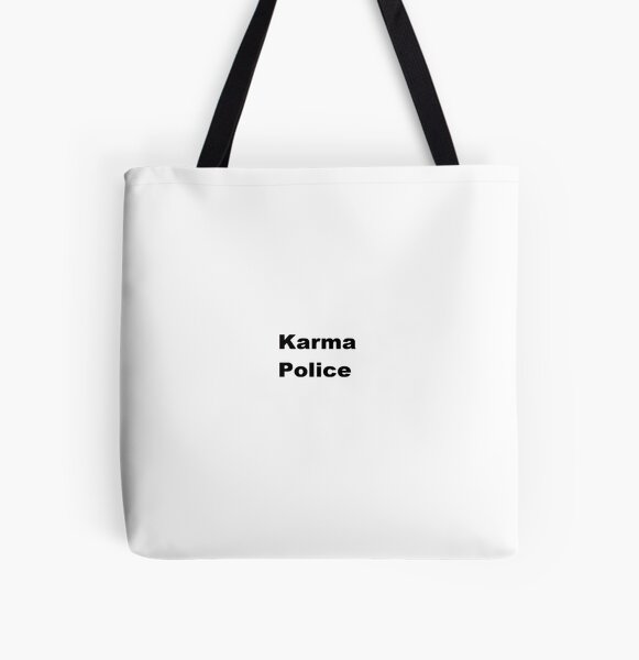 Karma Police All Over Print Tote Bag RB1910 product Offical radiohead Merch