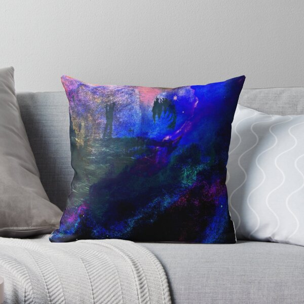 Climbing Up The Walls Throw Pillow RB1910 product Offical radiohead Merch