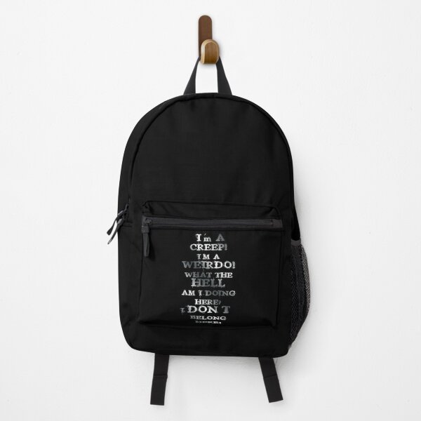creep metal Backpack RB1910 product Offical radiohead Merch