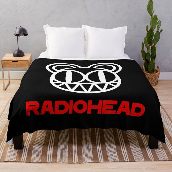 lij9874g>>radiohead, radiohead,radiohead,radiohead, radiohead,radiohead Throw Blanket RB1910 product Offical radiohead Merch