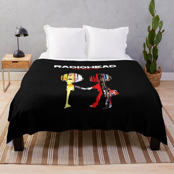 radiohead logo albums Throw Blanket RB1910 product Offical radiohead Merch