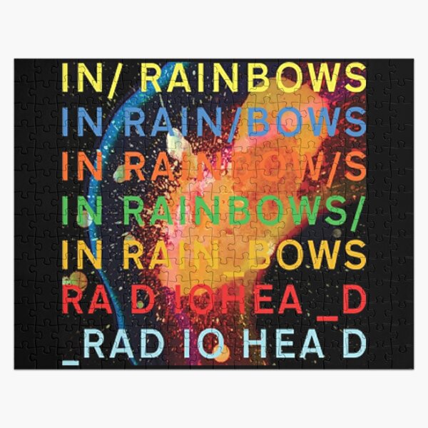 Radiohead In Rainbows Jigsaw Puzzle RB1910 product Offical radiohead Merch