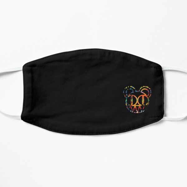 radiohead best in rainbows Flat Mask RB1910 product Offical radiohead Merch