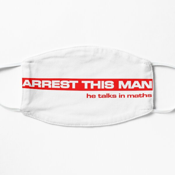 Arrest this man Flat Mask RB1910 product Offical radiohead Merch